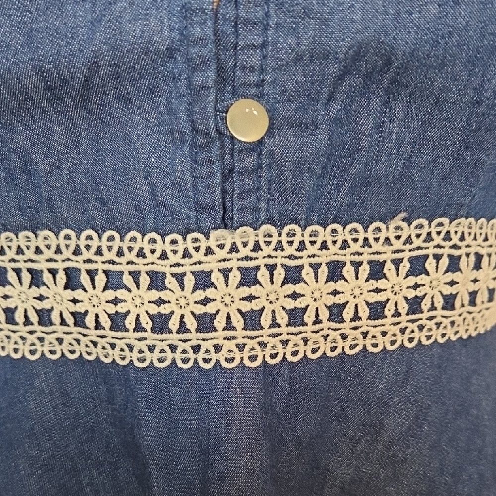 Disney Beauty And The Beast Denim Dress - image 3